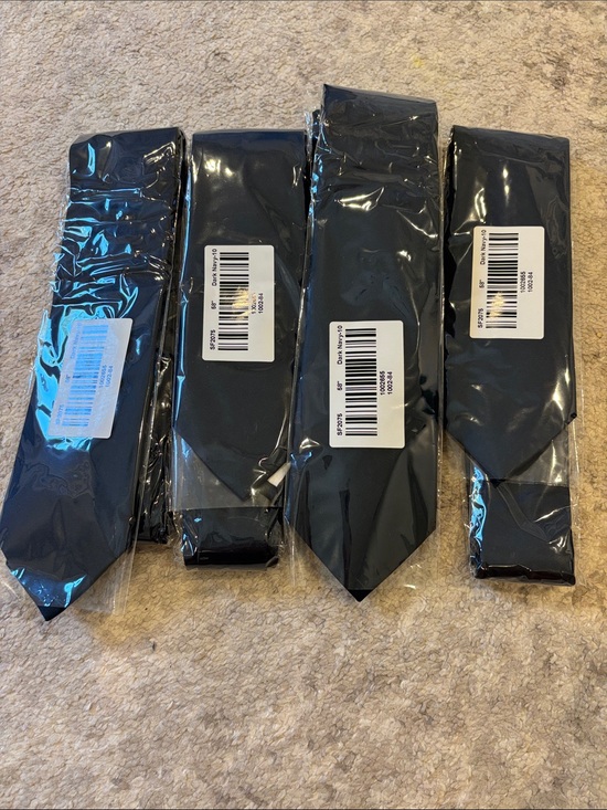 Azazie Other - 4 azazie navy 58 inch ties brand new